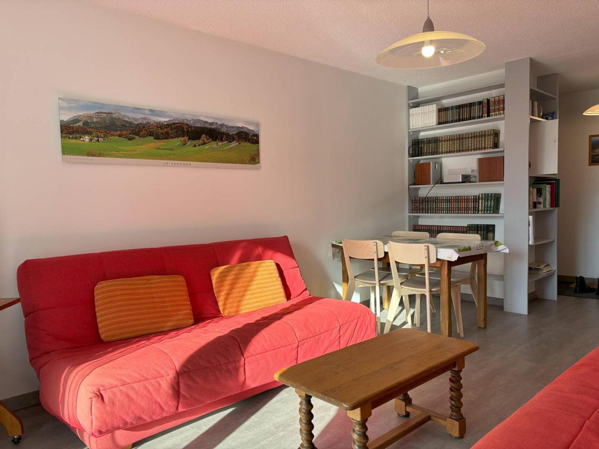 ווילארד-דה-לאנס Appartement Cosy, Balcon Sud, 2 Chambres, Parking Gratuit A 10 Min Du Centre Et Proche Ski ! - Fr-1-548-4 מראה חיצוני תמונה